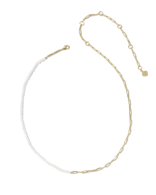 MARKIE HALF CHAIN NECKLACE