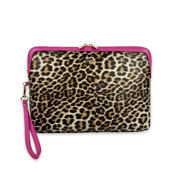 Fierce leopard makeup case