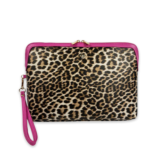 Fierce leopard makeup case