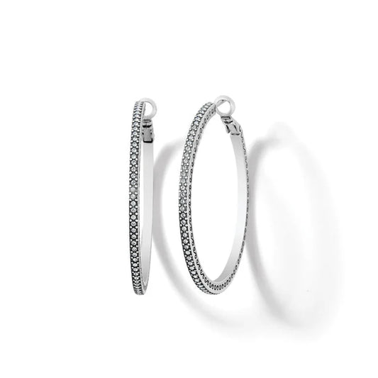MERIDIAN THIN LARGE HOOP