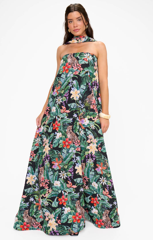 Tinsley jungle mirage tube dress
