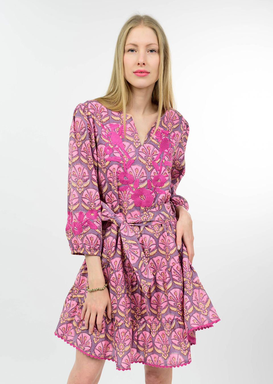 MAYRA PLUM DRESS