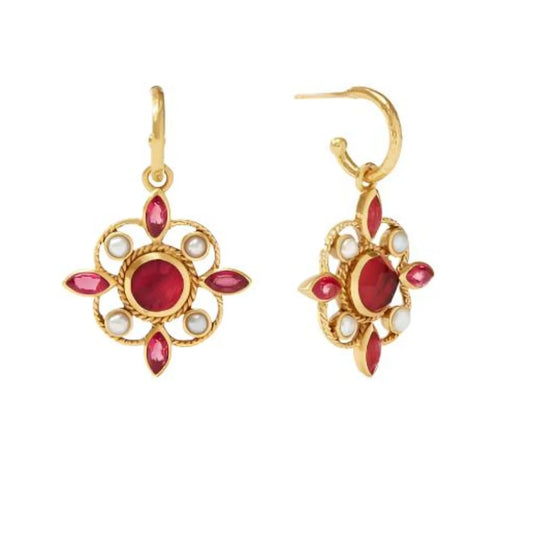 HOOP AND CHARM GOLD