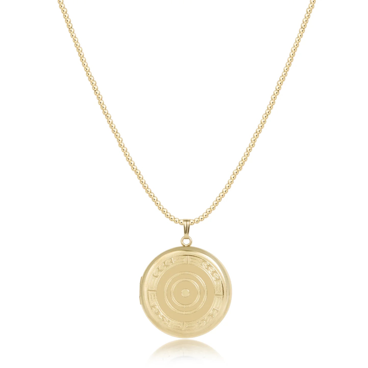 Cherish large gold locket