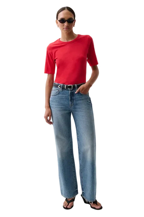 Harlowe Relaxed Baggy Jean - Serpentine Vintage