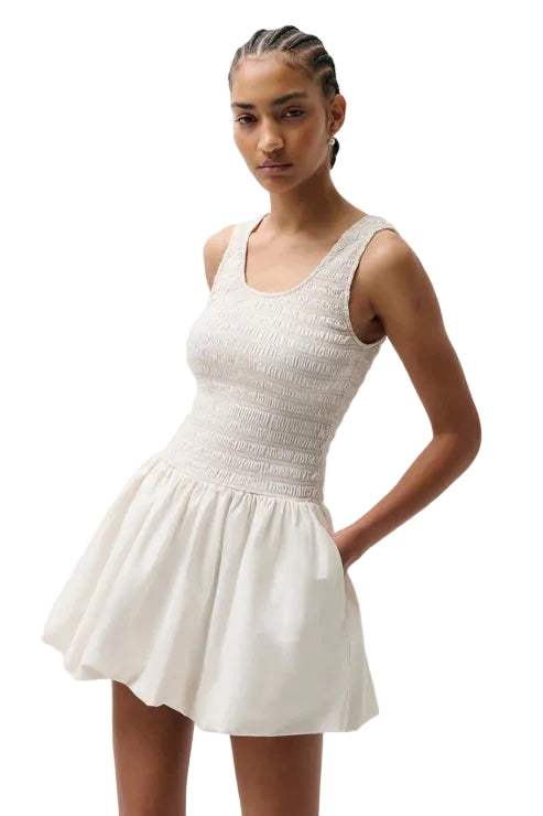 ILONA BUBBLE HEM DRESS