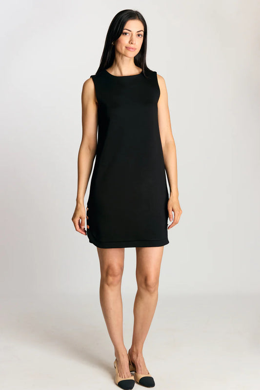 Butter Modal Round Neck Sleeveless Side Button