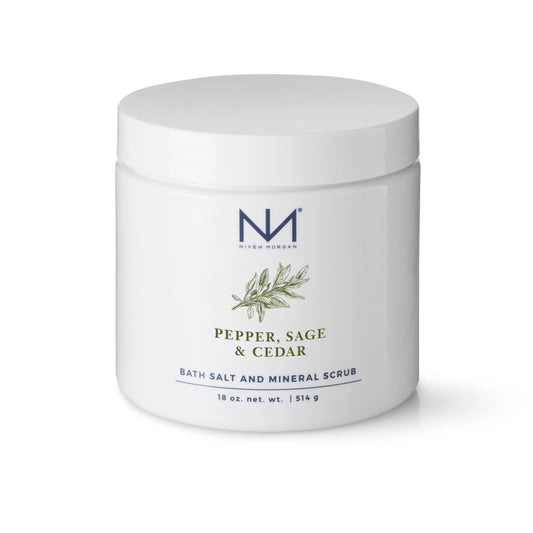 PEPPER SAGE BATH SALT & MINERAL SCRUB