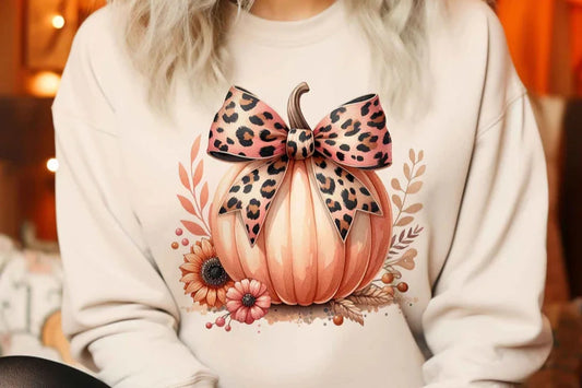 Pumpkin Bow Sweater