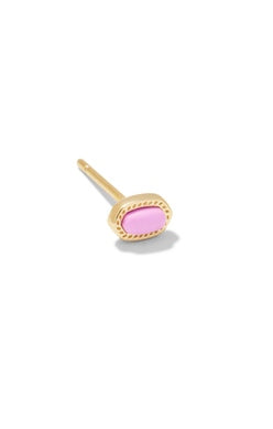 SINGLE GOLD FUCHSIA STUD