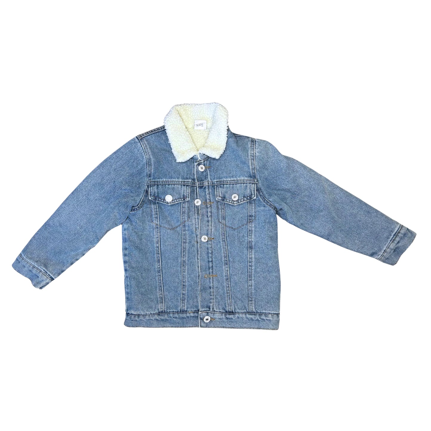 Boys Denim Wool Jacket