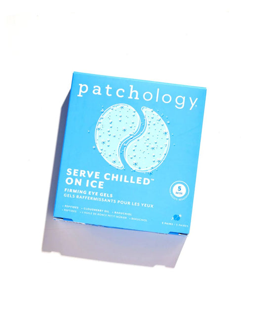 Served Chilled on Ice Eye gel patches