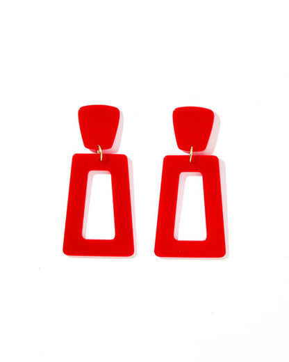 Kennedy Square Dangle Earrings