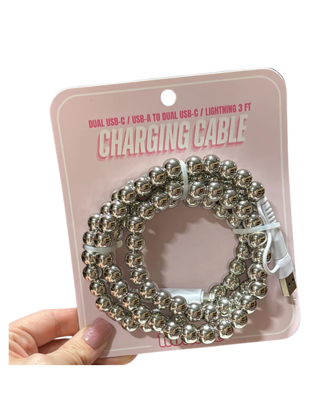 BEADED CHARGER CABLES