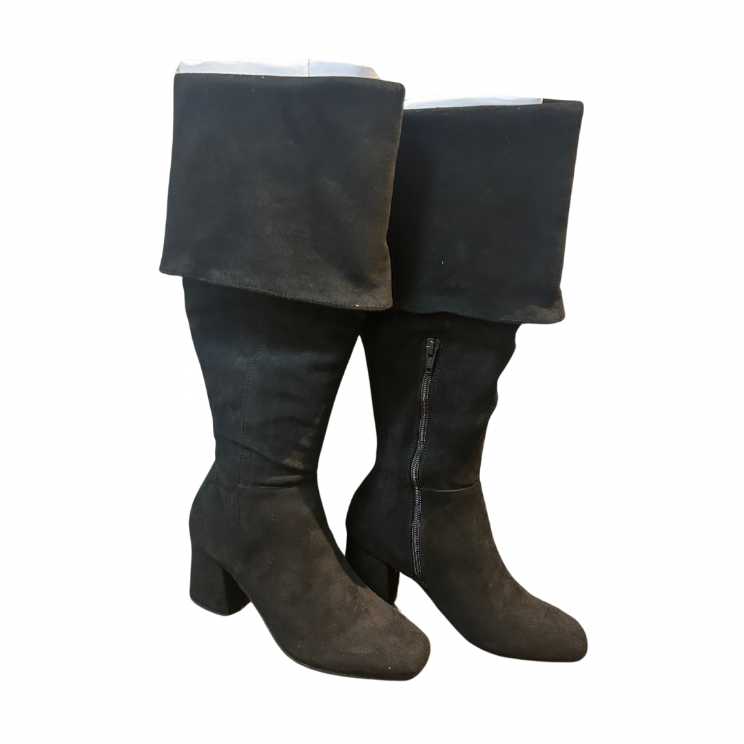 Knee High Suede Boots