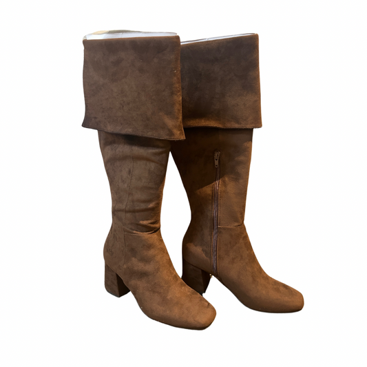 Knee High Suede Boots
