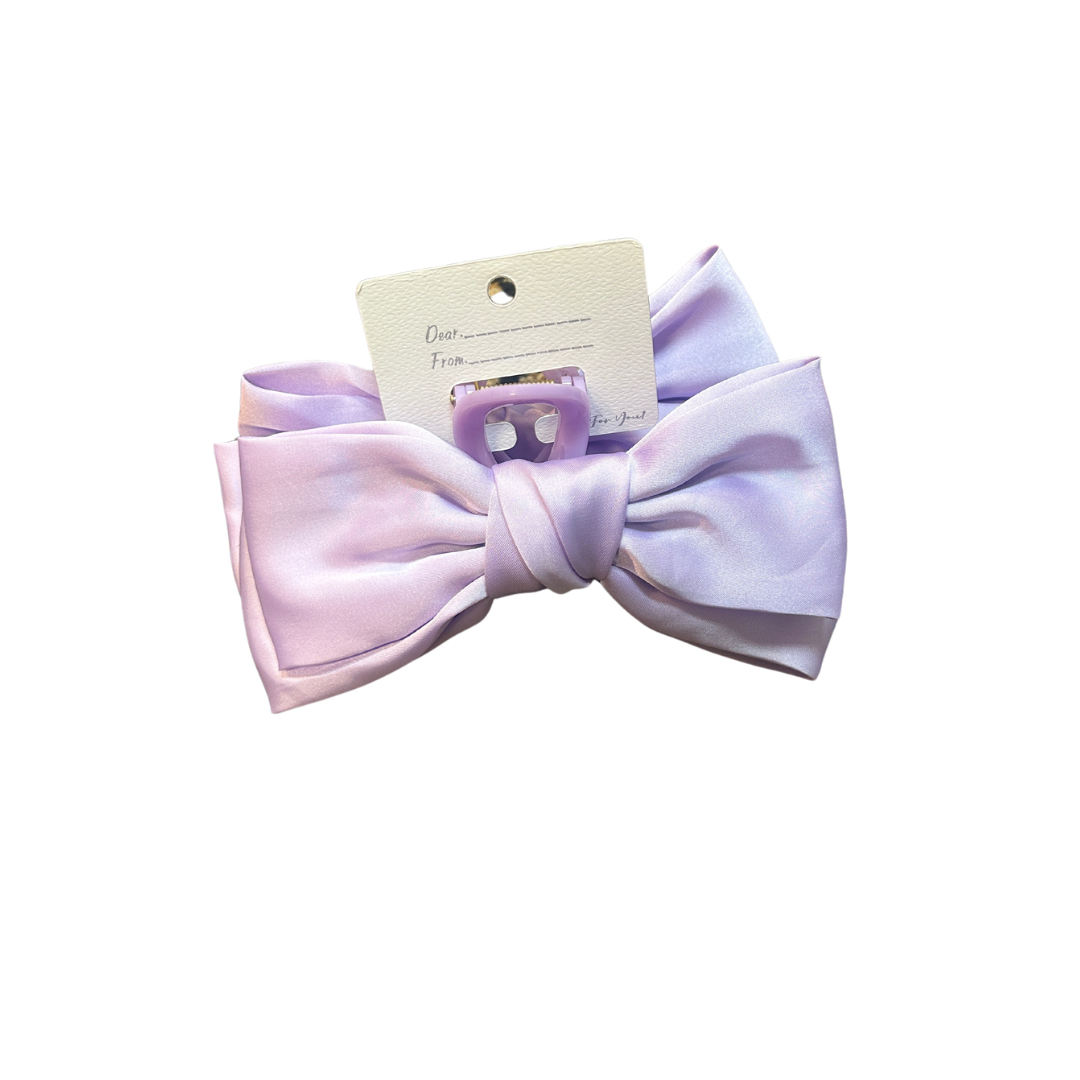 claw clip hair bow