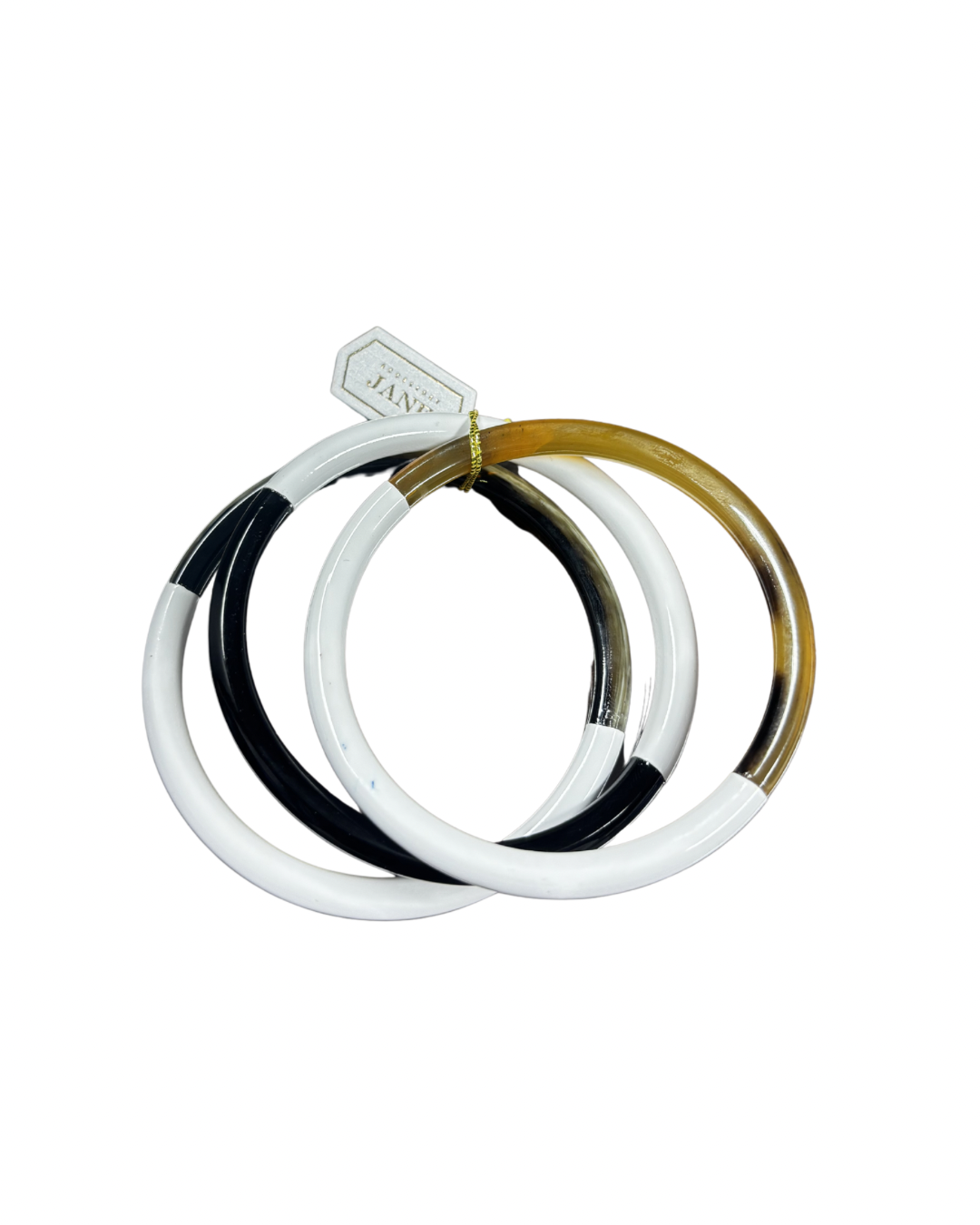 WHITE BANGLE SET
