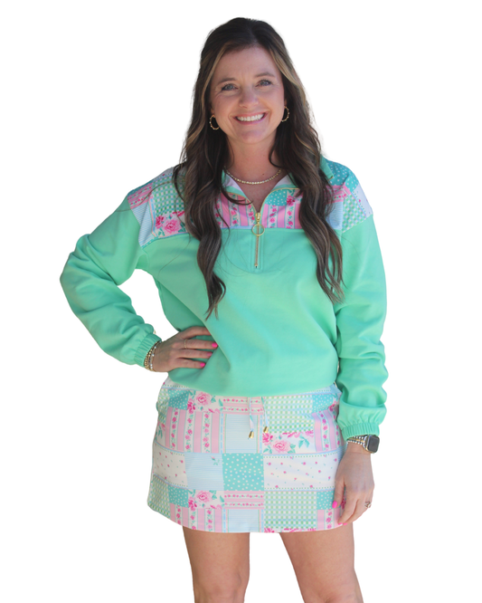 HEIRLOOM PATCHWORK PULLOVER