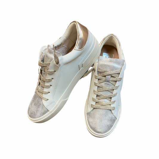 dolce vita dusty gold tennis shoes