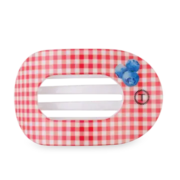 Large teleties flat hairclip