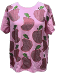 Pink Scattered Apple Tee