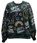 Dark Green Queen of the Classroom Sweatshirt