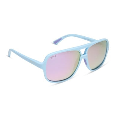 HANGTIME MATTE BABY BLUE + LAVENDER MIRROR POLARIZED