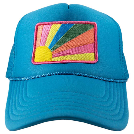 Bursting Sunshine Patch Foam Trucker Hat