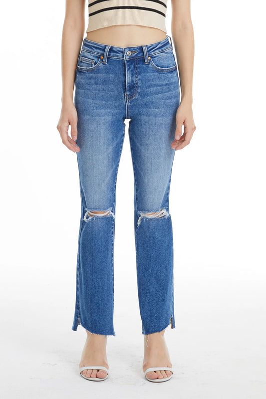 betty high rise boot cut jeans