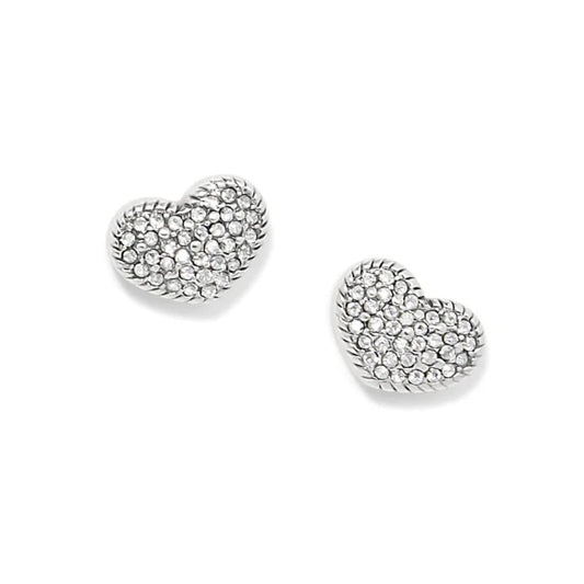 Celeste Heart Post Earrings