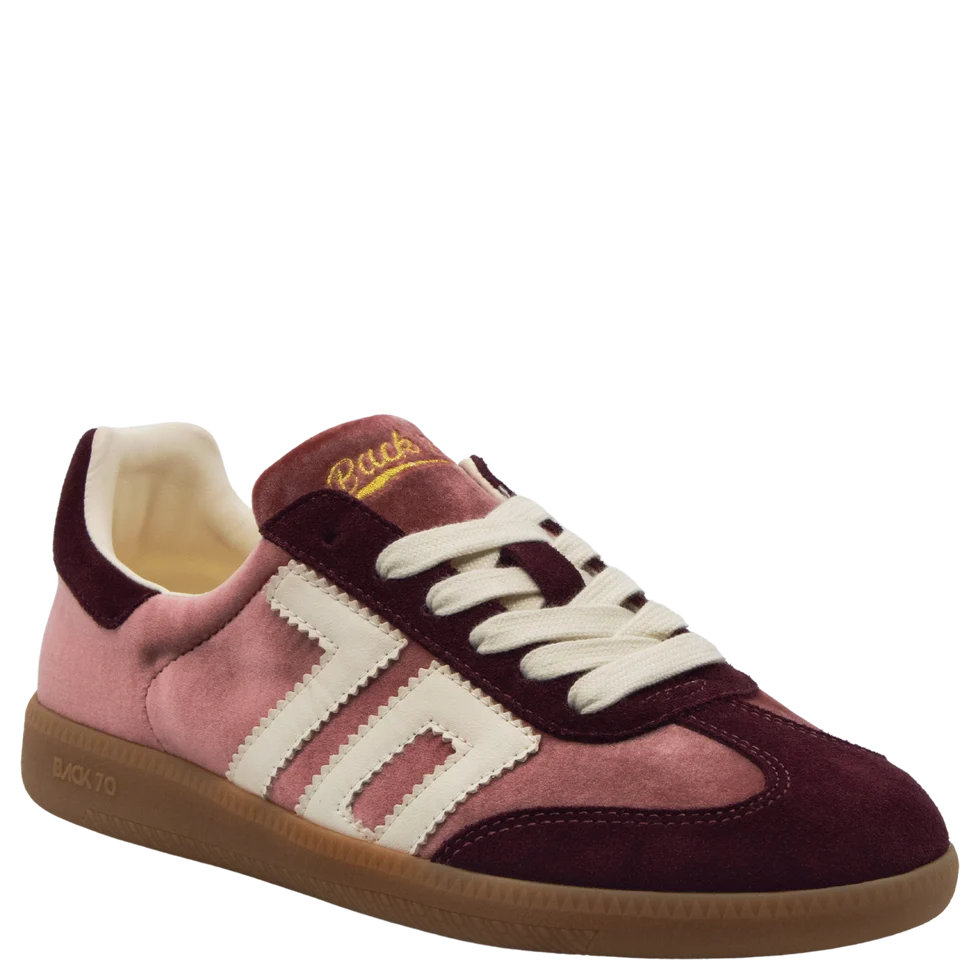 CLOUD W26 VELVET WINE BUTTER SNEAKER