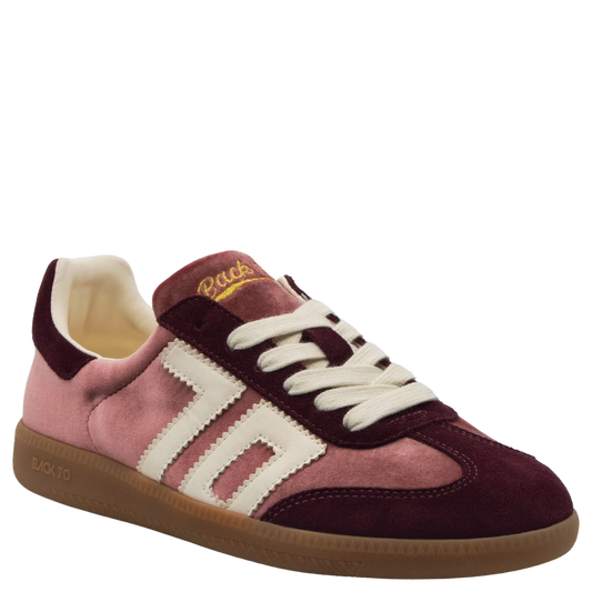 CLOUD W26 VELVET WINE BUTTER SNEAKER