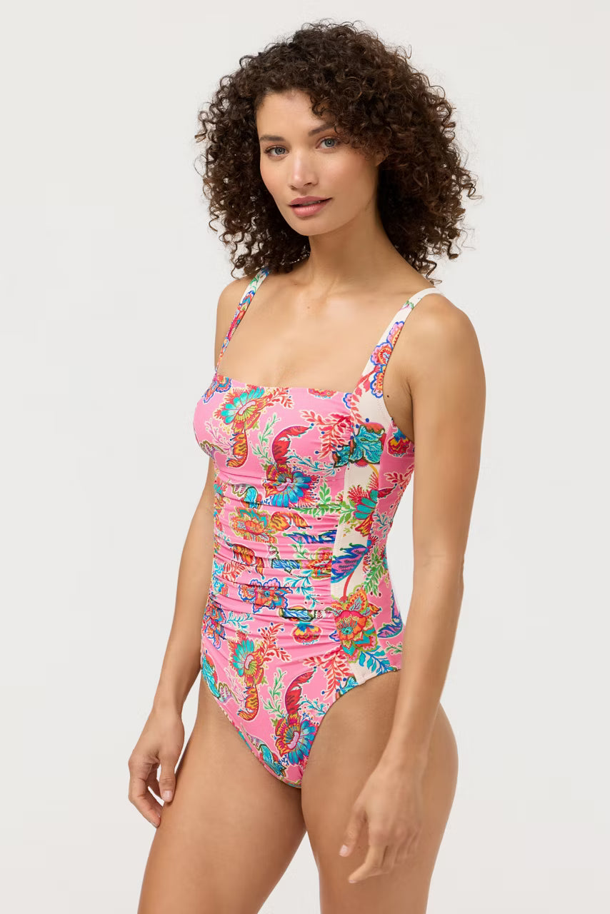 Mariltn ruched one piece