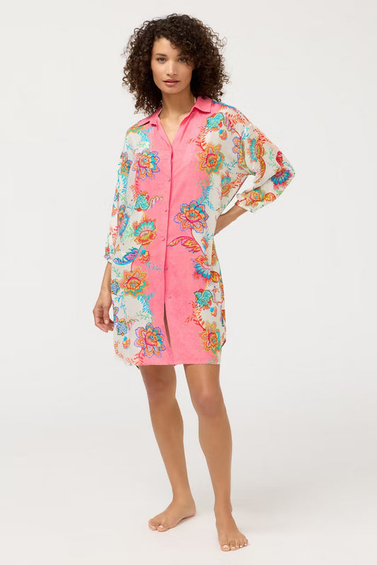 ROISIN BUTTON DOWN SHIRT DRESS