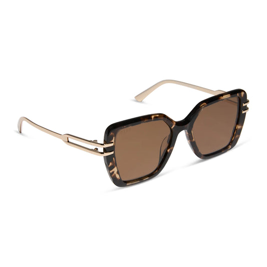 dasha espresso tortoise sunglasses