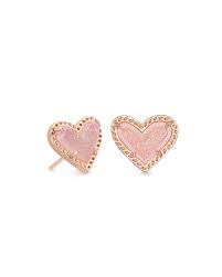 Mini Ari Heart Stud Earrings