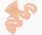 Wavy claw clip