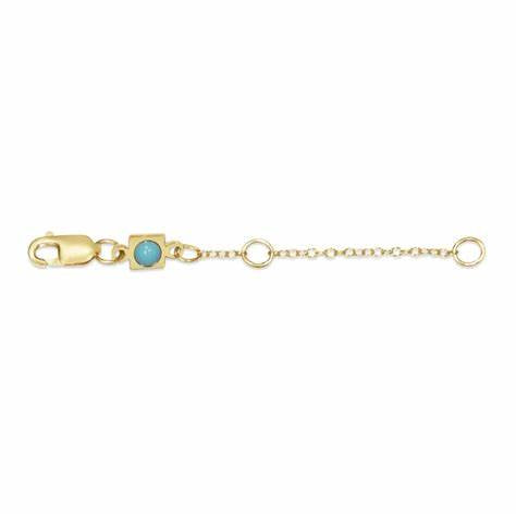 2" NECKLACE EXTENDER GOLD