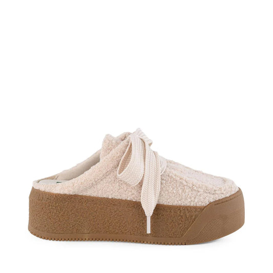 Evolution fleece faux fur slip on shoes