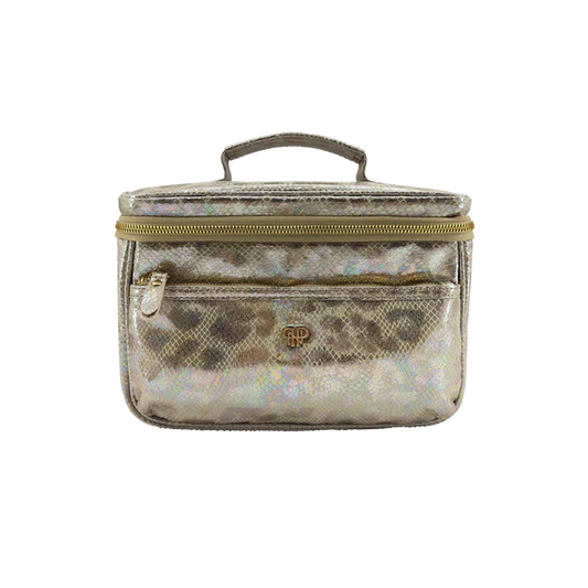 Train Case Glimmer Leopard