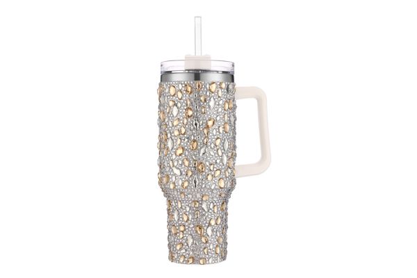 Bling Tumbler w Handle 40oz