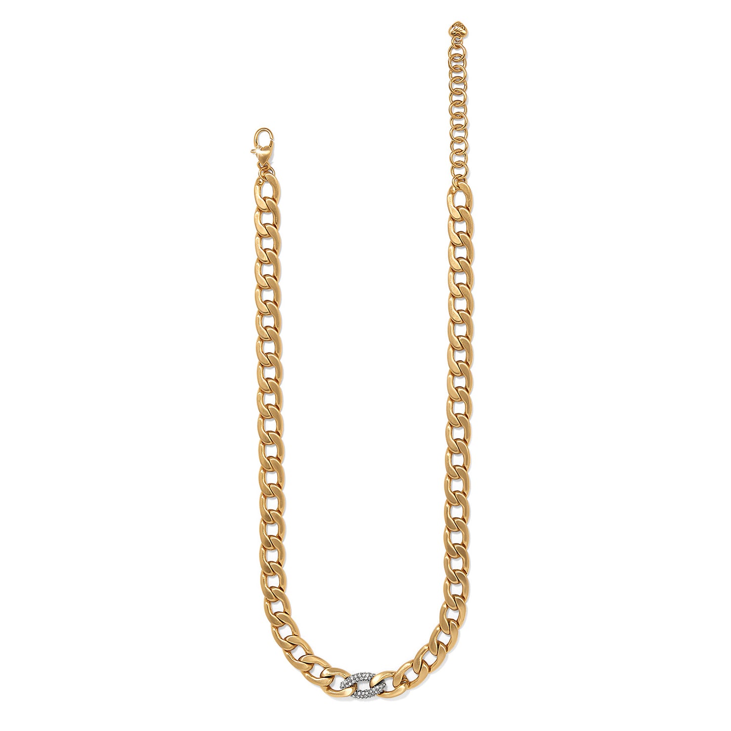 Cleo Pave Link Gold