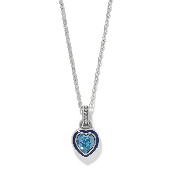 Halo Gemma Petite Heart Necklace