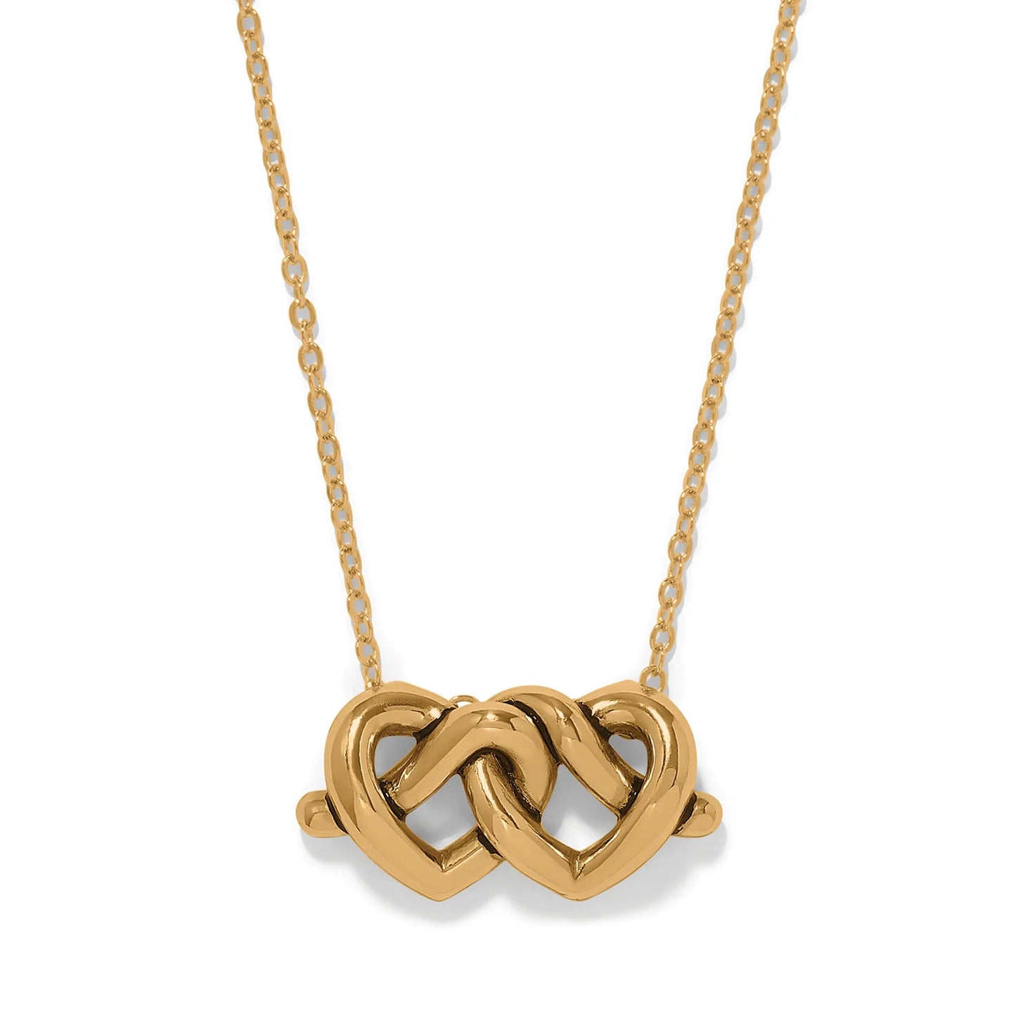 Interlok Linked Hearts Necklace