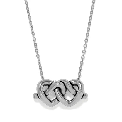 Interlok Linked Hearts Necklace