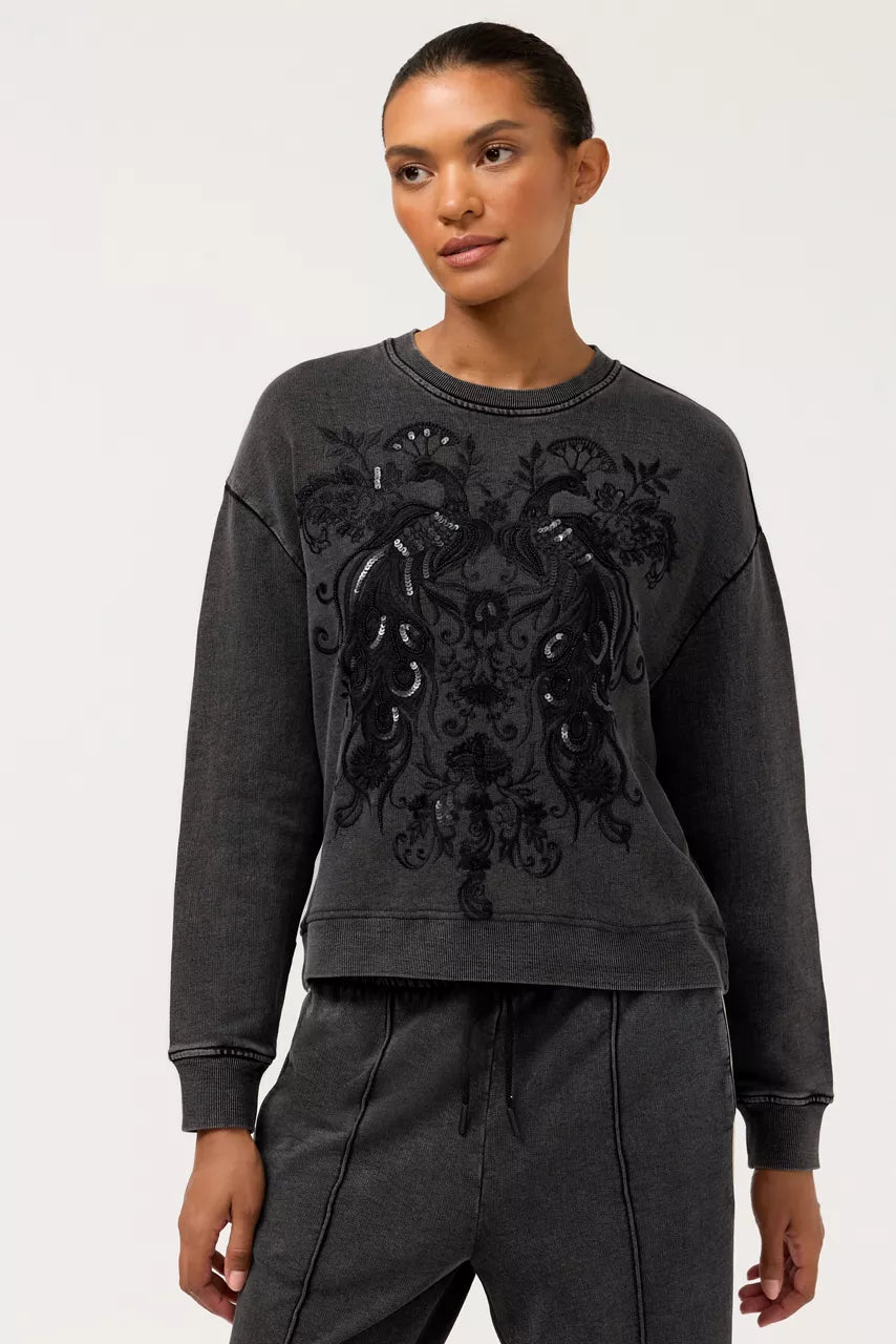 RELAXED SWEATSHIRT - PAVONE