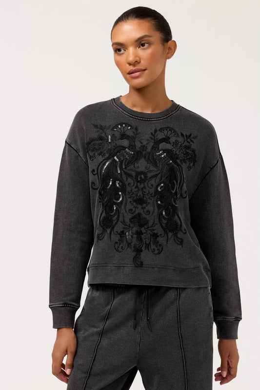 RELAXED SWEATSHIRT - PAVONE
