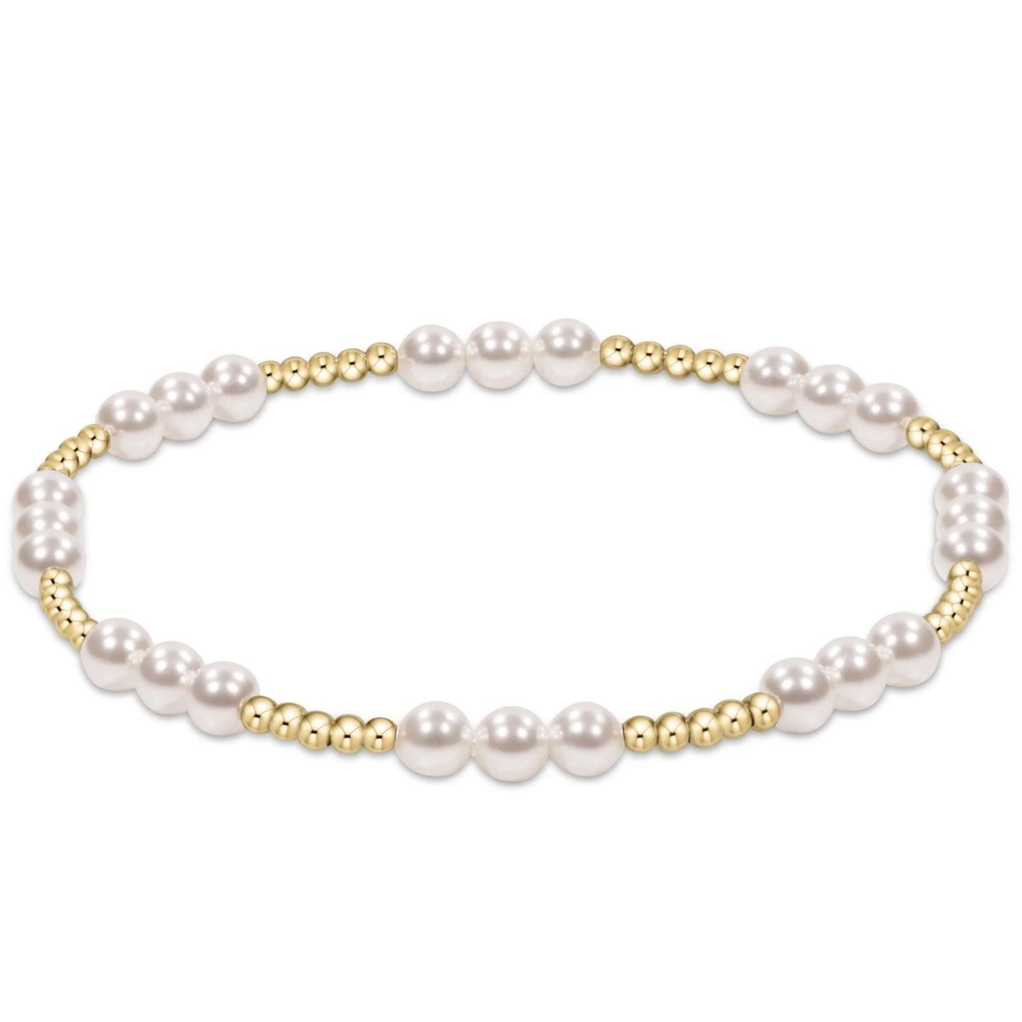 CLASSIC JOY PATTERN BEADED BRACELET