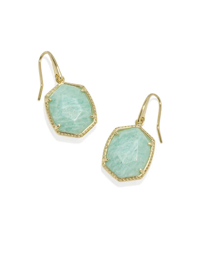 Daphne frame drop earring